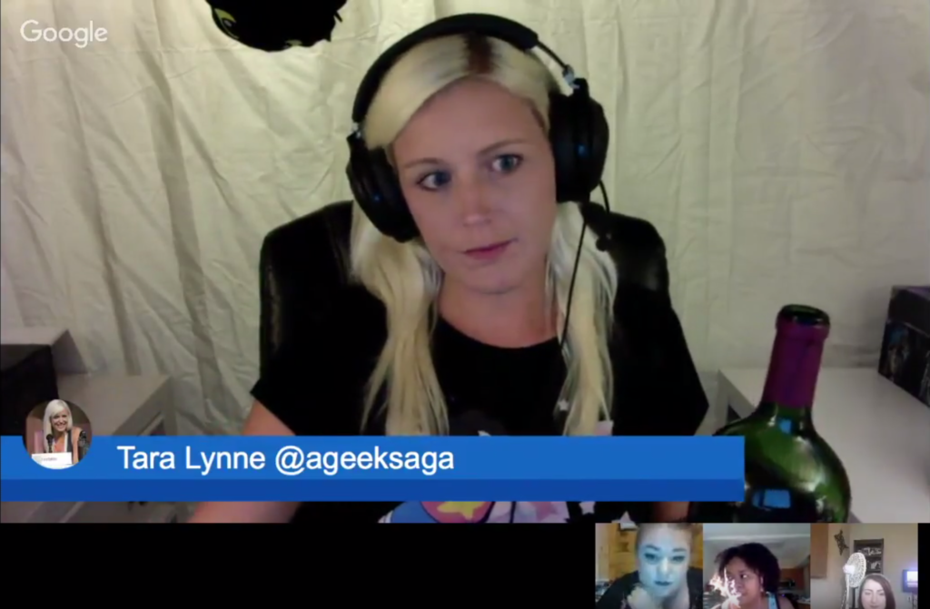 geek saga podcast episode 2 tara lynne webcast