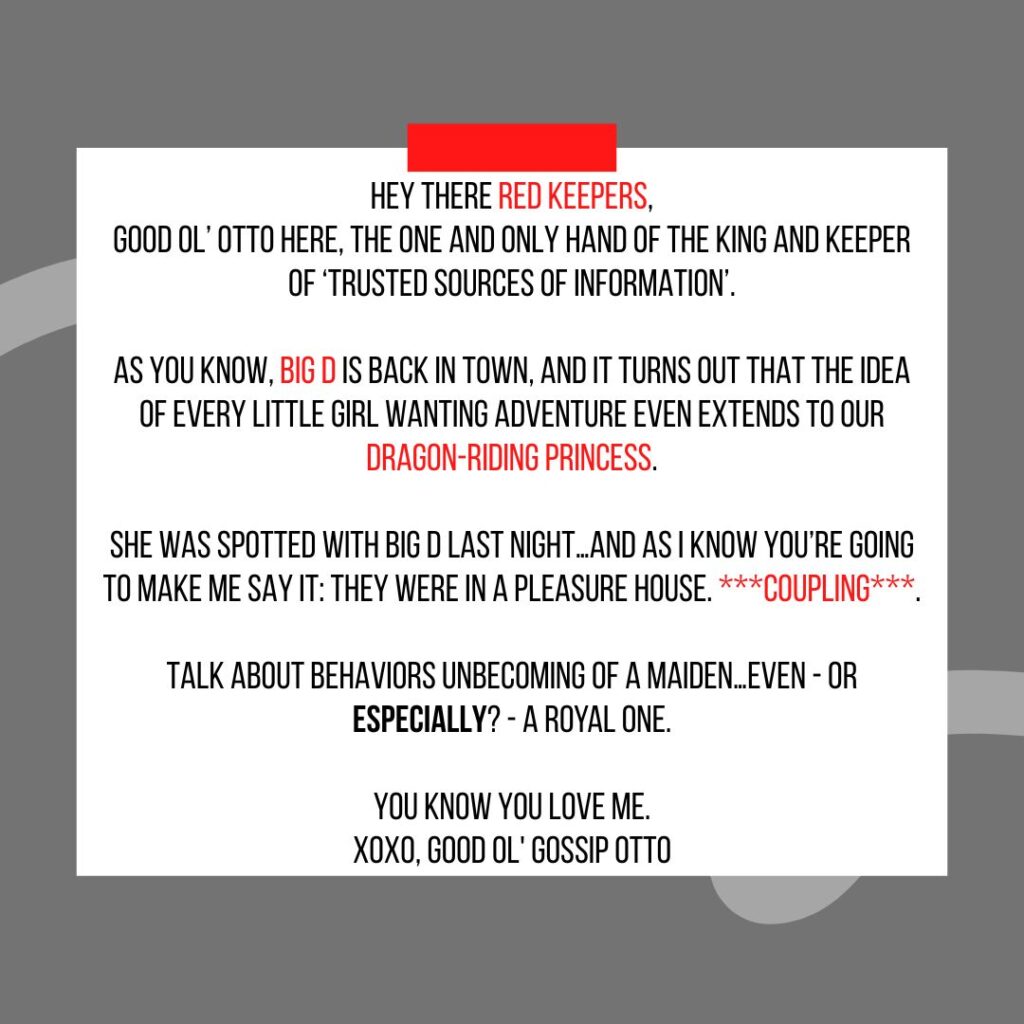house of the dragon gossip otto king of the narrow sea
